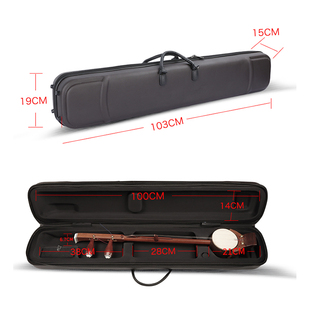 板胡琴盒豫剧板胡硬盒子高中音秦腔板胡箱包板胡乐器配件板胡包