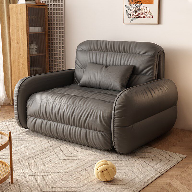 电动沙发床客厅多功能两用2024年新款科技布可折叠全自动智能沙发