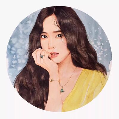 素描画像定制纯手绘彩色铅笔彩色人B物人像画礼品礼物情侣头像代