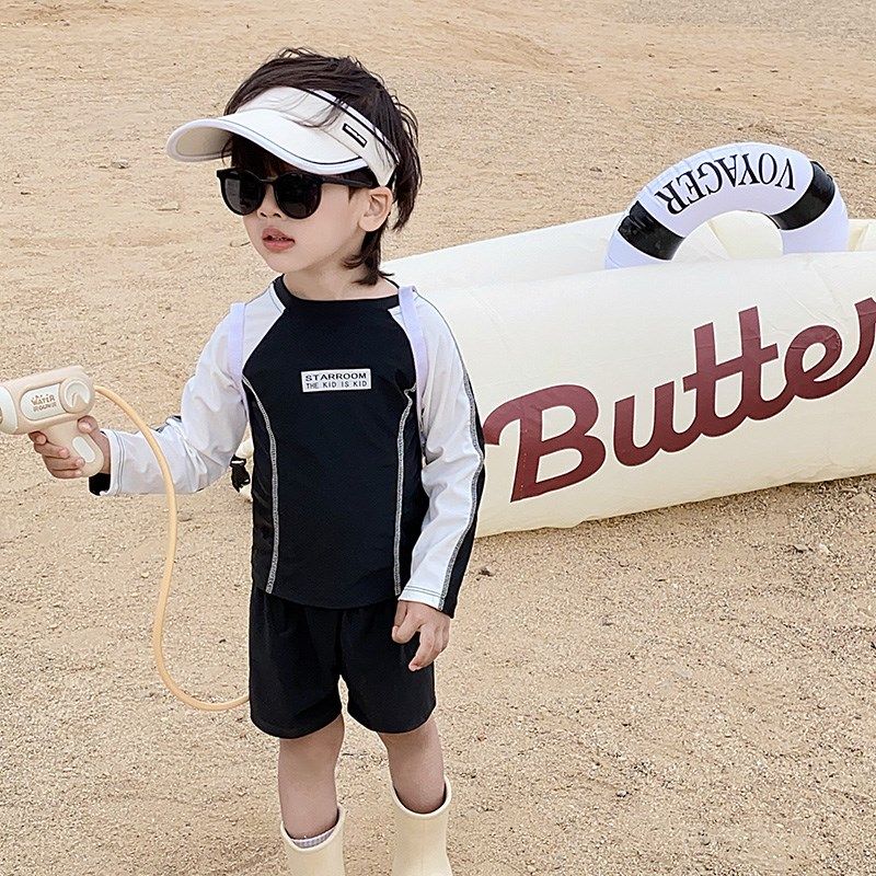 儿童泳衣男孩夏季新款套装分体式中小童宝宝长袖度假泡温泉泳装潮,童装/婴儿装/亲子装,泳衣裤,淘宝优惠券,粉丝福利购,淘宝优惠卷