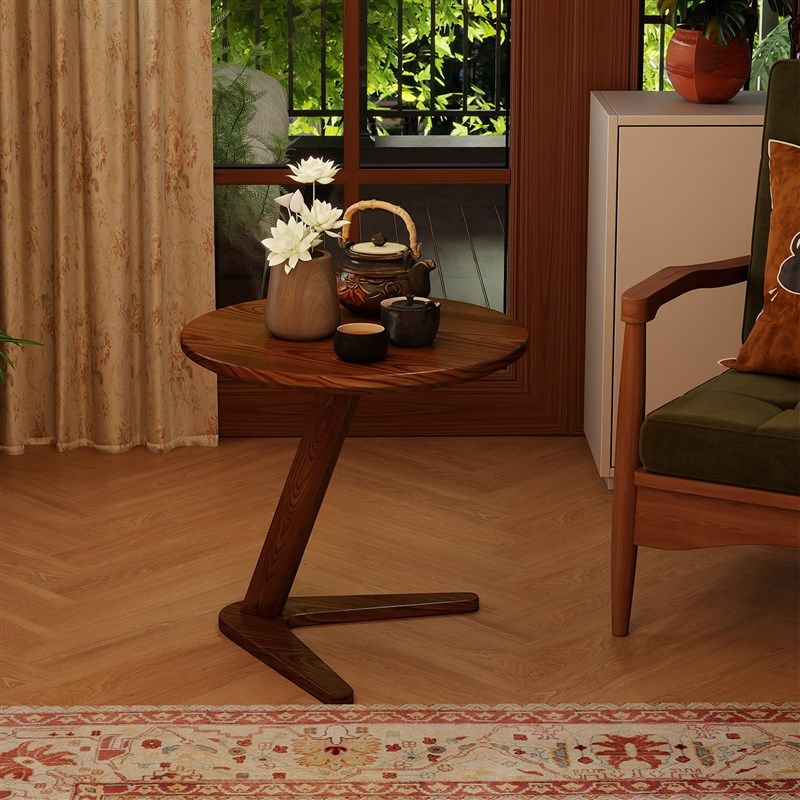 中古实木沙发小边几边桌客厅床头小桌子小户型阳台床头柜边几角几,住宅家具,角几/边几,淘宝优惠券,粉丝福利购,淘宝优惠卷