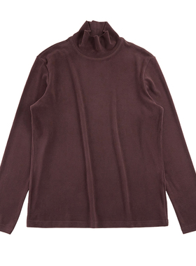 冬季贴身保暖 加厚柔软加绒面料 男士高领长袖T恤衫打底衫 DAT826