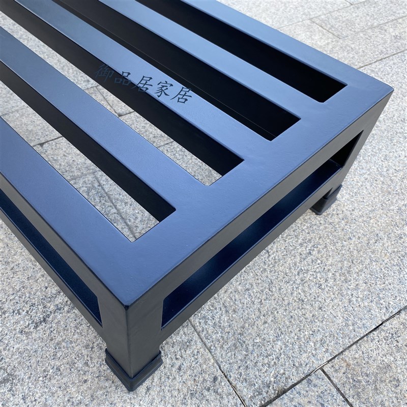 定制铁艺镀锌烤漆置物架办公用增高落地垫高底座花盆花架鱼缸支架