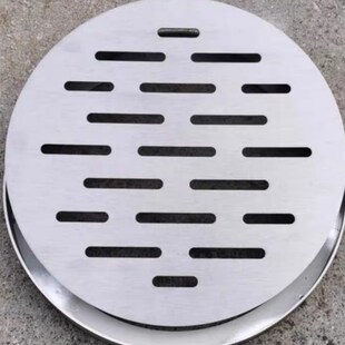 定制不锈钢集水坑井盖304不锈钢窨井盖201水沟盖板不锈钢格栅