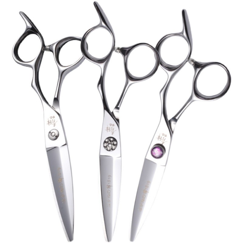 单刃胖胖剪双刃美发剪刀日式柳叶滑剪理发翘剪弯刀弧形理发师专用