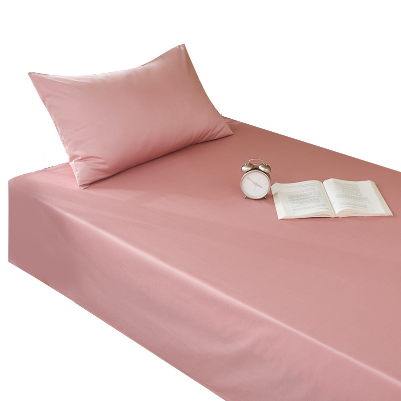 学生宿舍上下铺100床单单件0.8/0.9/1/1.2/1.35m床三件套全棉