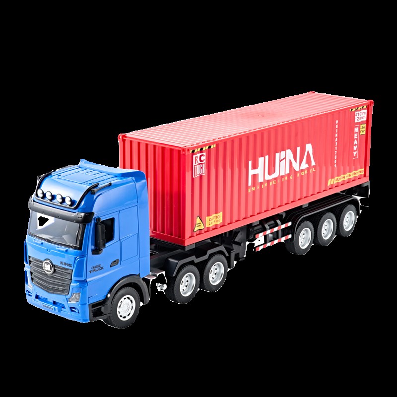 遥控卡车大型集装箱电动货车玩具男孩工程拖车翻斗车模型儿童礼物