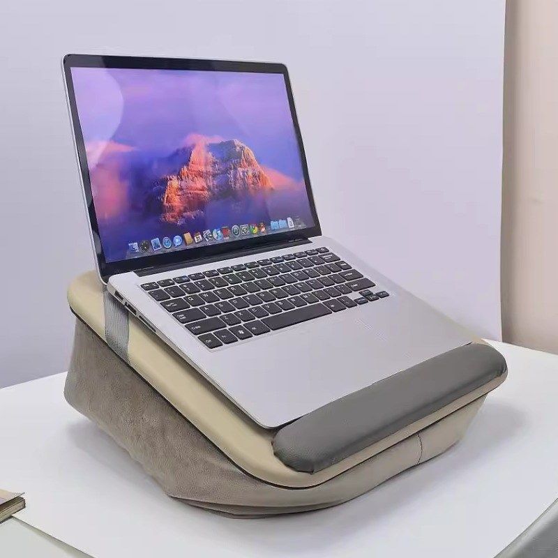 笔记本电脑支架底座折叠可升降可调节增高架站立式桌面悬空托架子