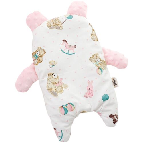 哄宝宝睡眠熊玩偶豆豆绒安抚巾0-1岁毛绒手偶可啃咬布艺玩具