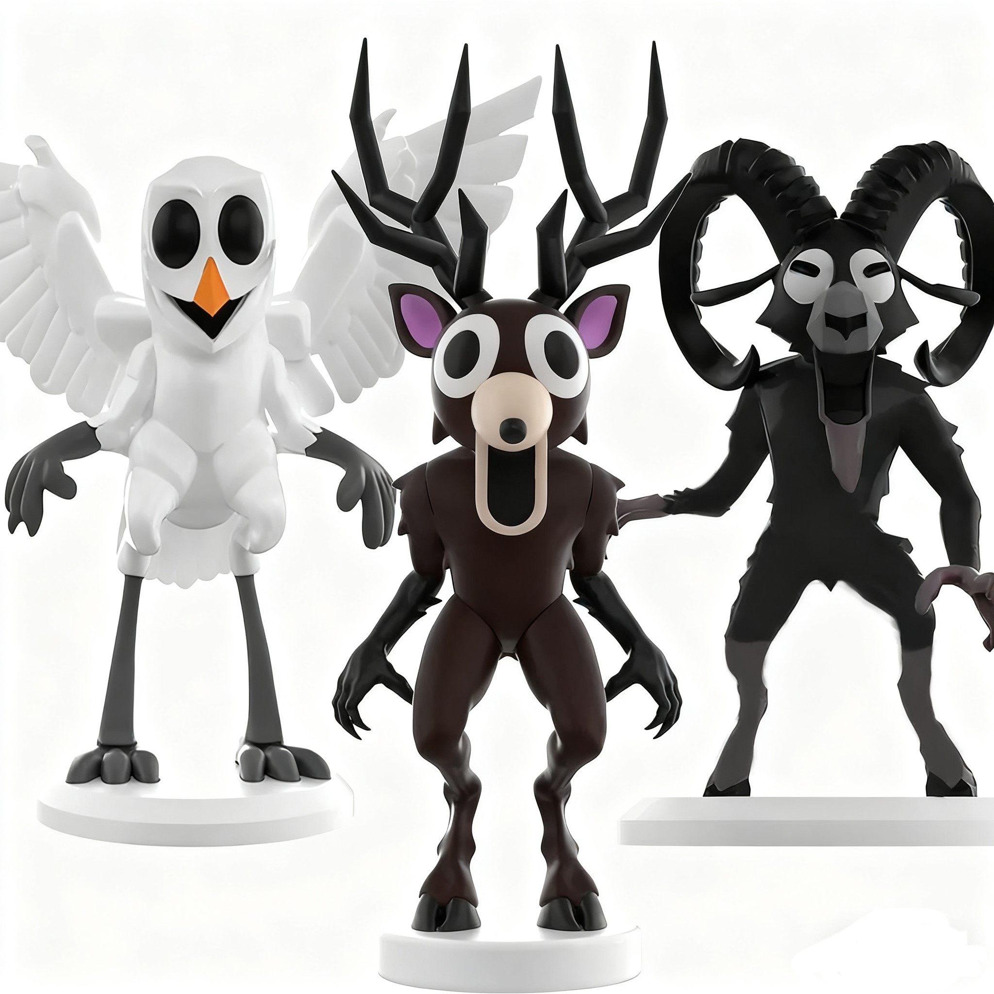 99 Nights in the Forest 森林中的99夜手办周边麋鹿公仔摆件模型