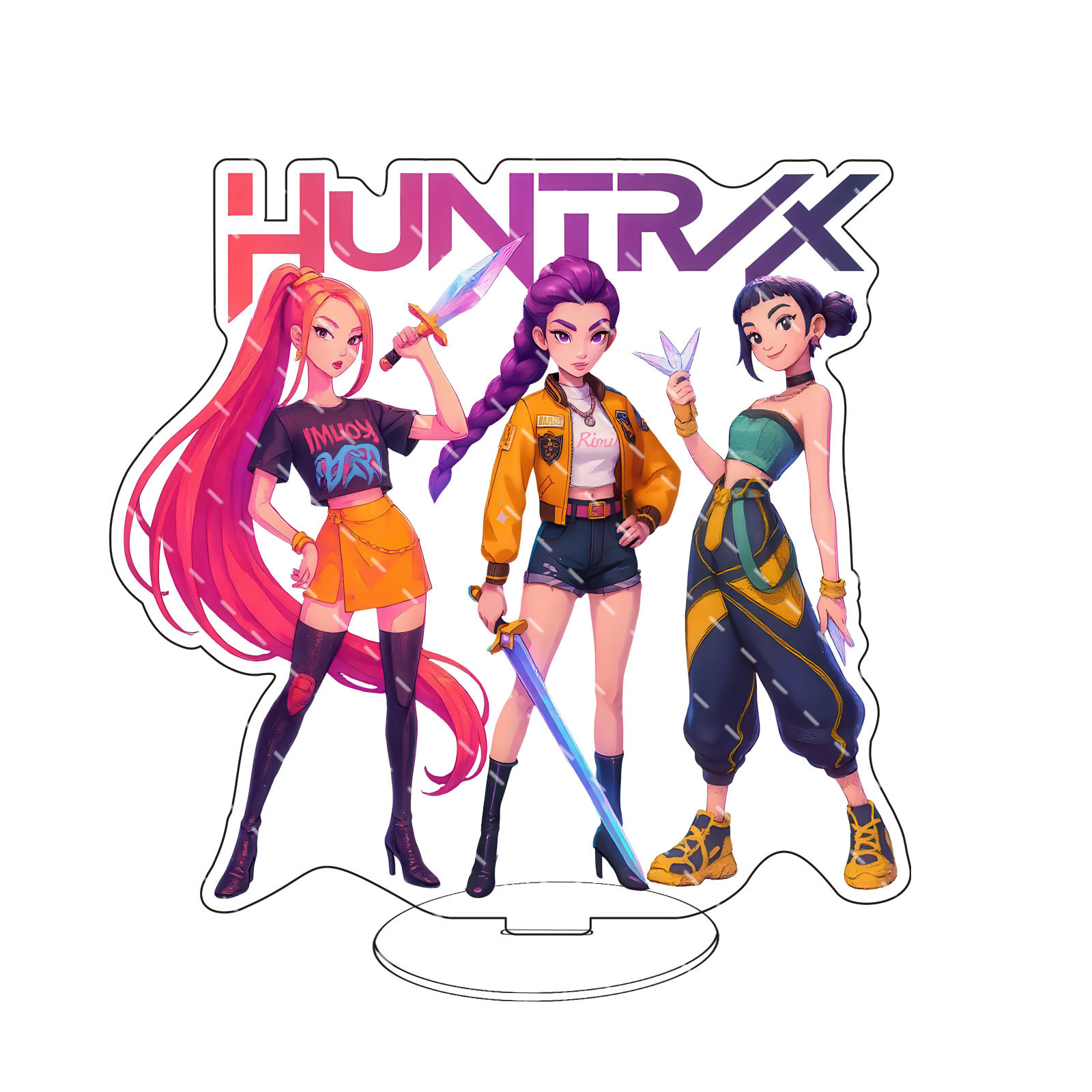 K-POP猎魔女团亚克力立牌