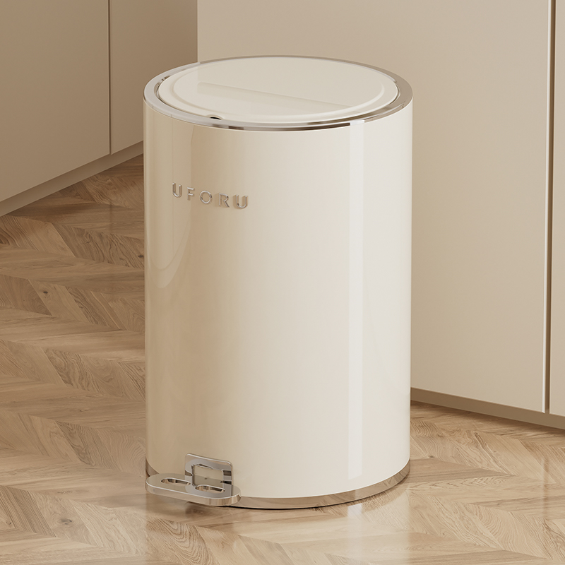 兴起2023年新款垃圾桶客厅家用轻奢卧室厨房大容量高颜值高档纸篓