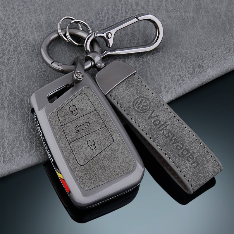 专用于23款大众帕萨特钥匙套一汽大众CC途岳迈腾汽车钥匙包壳扣男