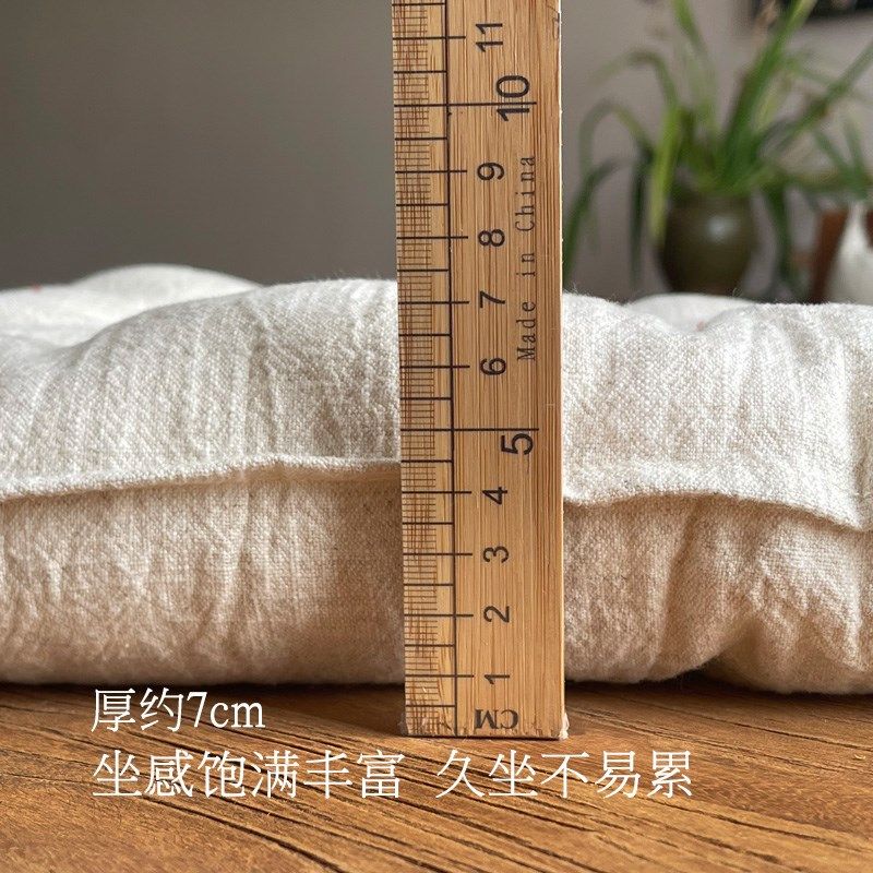 长条沙发椅子坐垫实木凳子防屁股痛椅垫屁垫靠背垫高级感靠垫定制