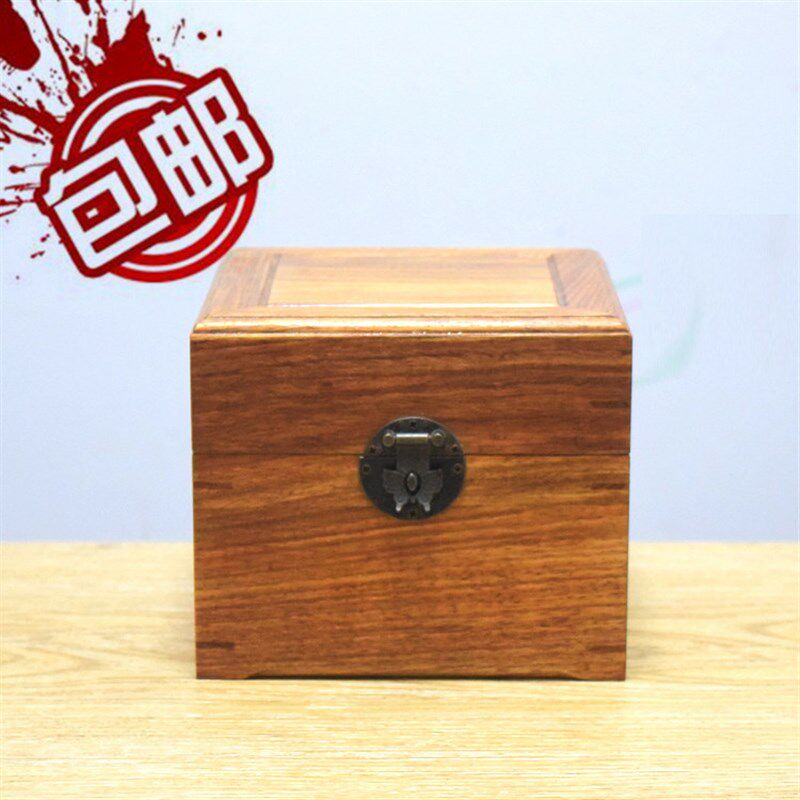红木茶壶盒c花梨木正方形素面明式紫砂壶茶壶收藏礼品盒首饰盒