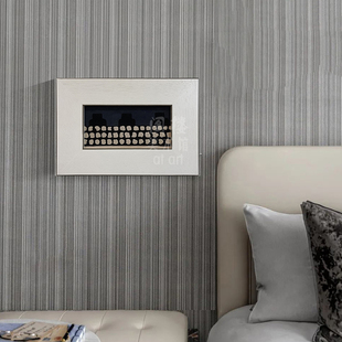 白木现代简约抽象派装饰画别墅民宿背景墙办公室壁画法式小众挂画