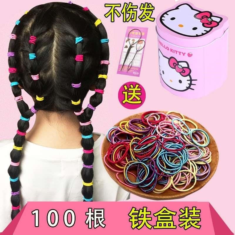 儿童头绳不伤发j橡皮筋发绳女孩扎头发圈公主皮筋可爱发饰新品