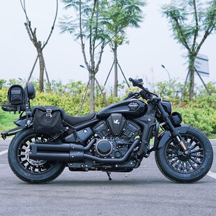 适用奔达黑旗500护杠防摔杠改装折叠靠背快拆皮边包货架配件