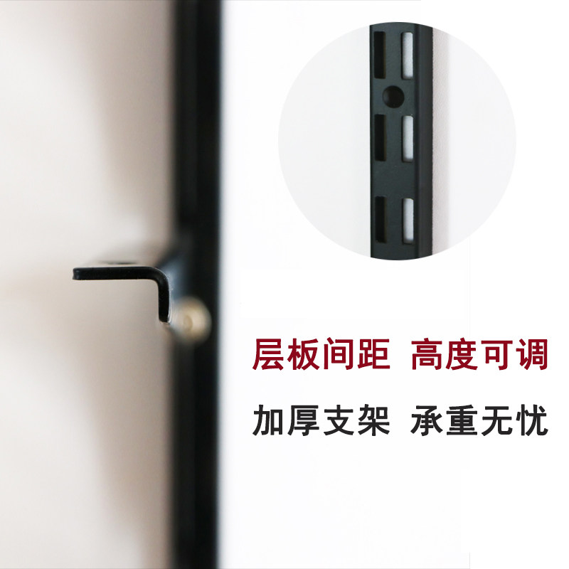 实木书桌书架组合简约家用台式电脑办公桌写字桌学生书桌书柜墙上