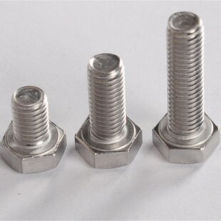 201不锈钢外六角螺栓 外六角螺丝M4M5M6M8
