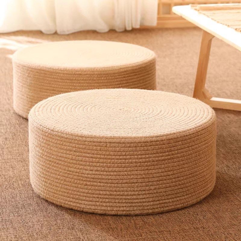 黄麻绳手工蒲团坐垫榻榻米客厅卧室坐地垫家用打坐垫禅修拜佛坐垫,居家布艺,美臀垫/保健坐垫,淘宝优惠券,粉丝福利购,淘宝优惠卷