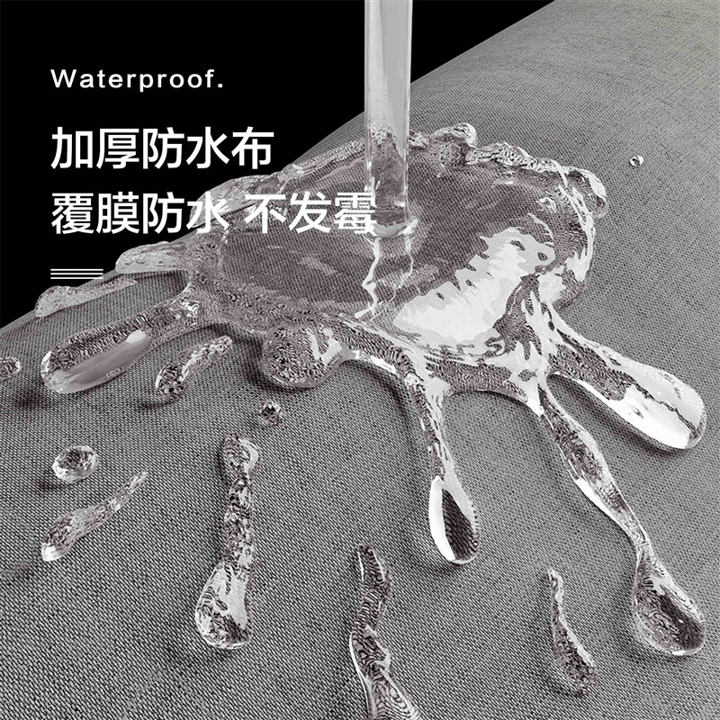 u形UC异型L免打孔浴帘套装弧形卫生间防水防霉保暖浴室隔断帘