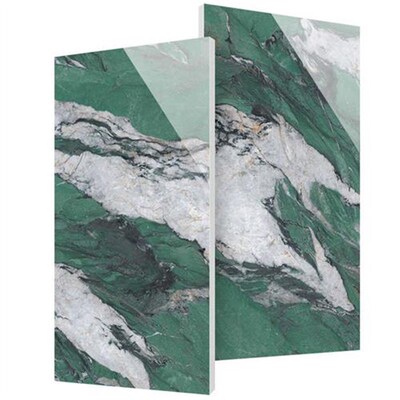 连纹奢石岩板大理石地砖客厅电视背景墙瓷砖大板900x1800挪威绿岩