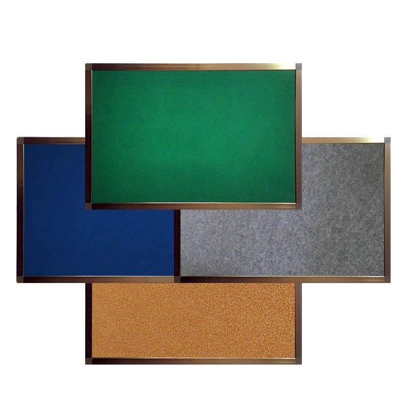 学校软木板校园宣传栏绒布板照片墙 教室后黑板图钉水松板留言板