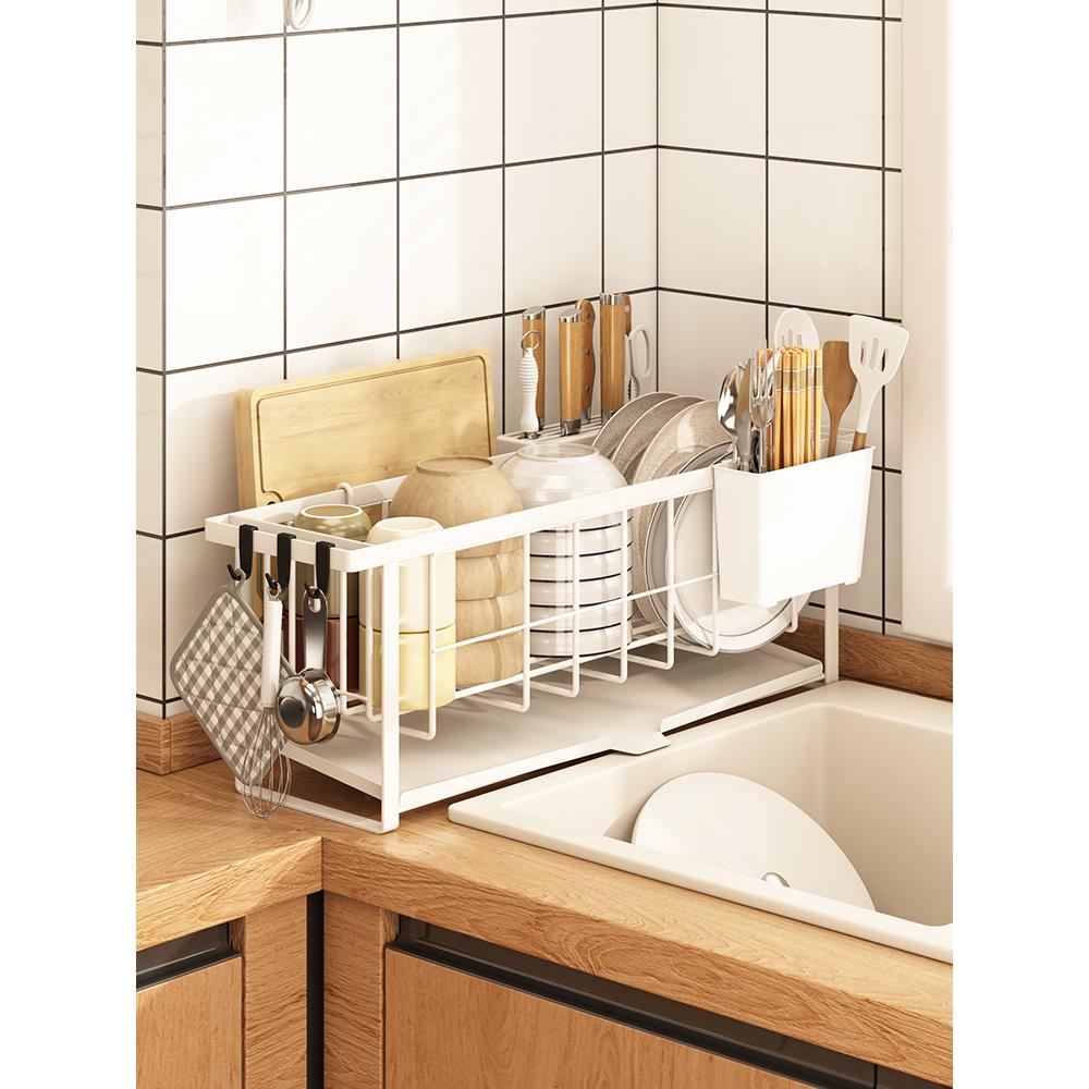 碗架沥水架厨房窗台置物架窄洗碗槽边上晾碗架家用碗碟碗盘收纳架