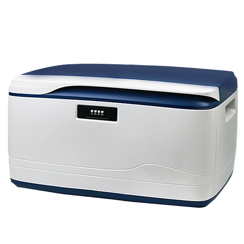 密码收纳箱带锁收纳盒子收纳箱特大号塑料整理储物箱车载后备箱子