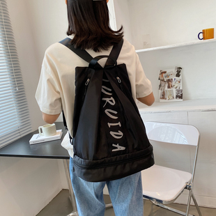 干湿分离健身游泳包小号泳衣收纳袋子沙滩运动装备短途双肩背包女