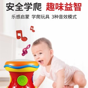 音乐手拍鼓婴儿玩具益智儿童拍拍鼓乐器6个月以上男女宝宝0一1岁