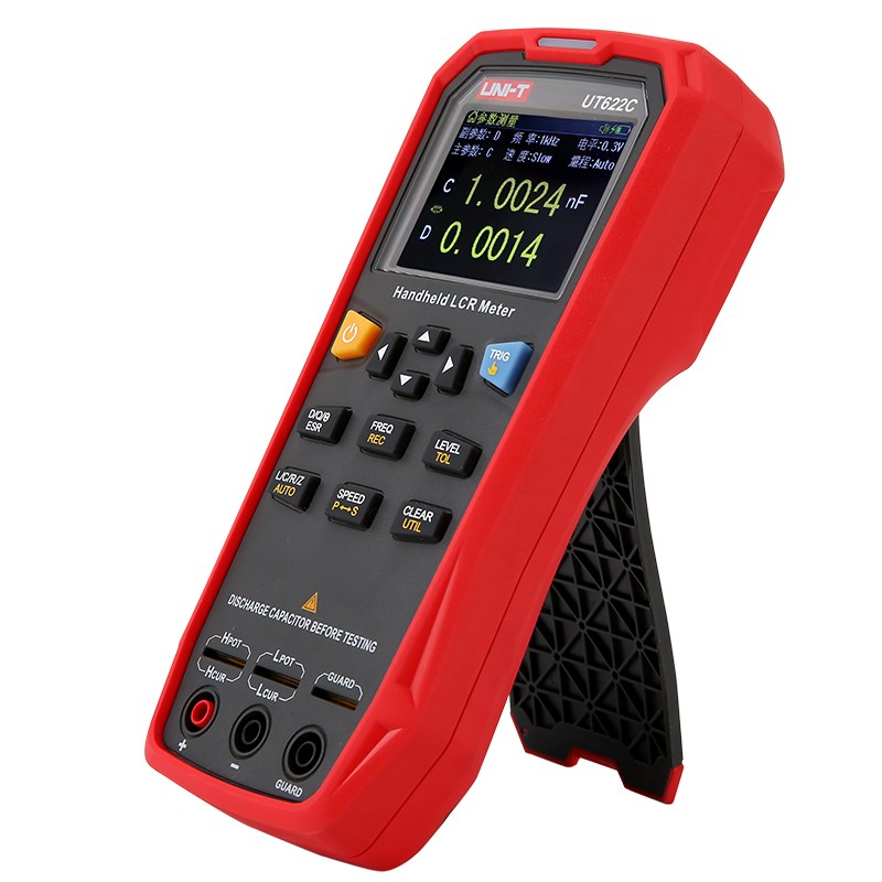 优利德 手持式LCR数字电桥测试仪高精度测量电阻电感电容表UT622C