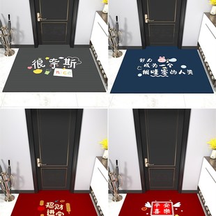 入户门地垫pvc门垫可擦洗进门门口脚垫防滑防水免洗懒人皮革地毯