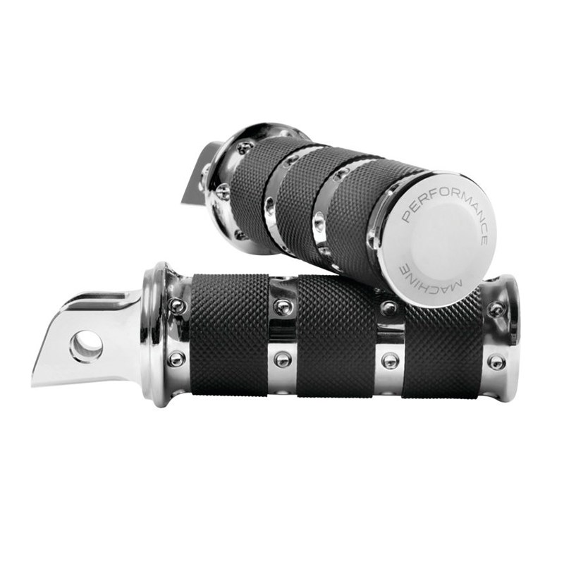 美产PM适用于哈雷18后软尾改装防滑前后脚钉M8发动机用性能小脚踏