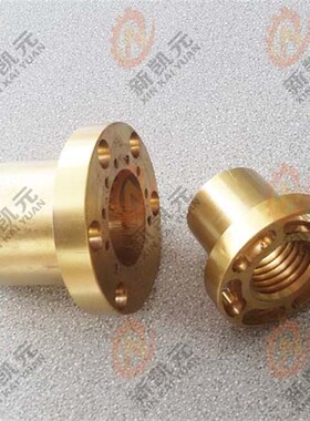 昆明镗床配件TPX6113C-200216 T611 升降罗母T65*8/ L178/L100