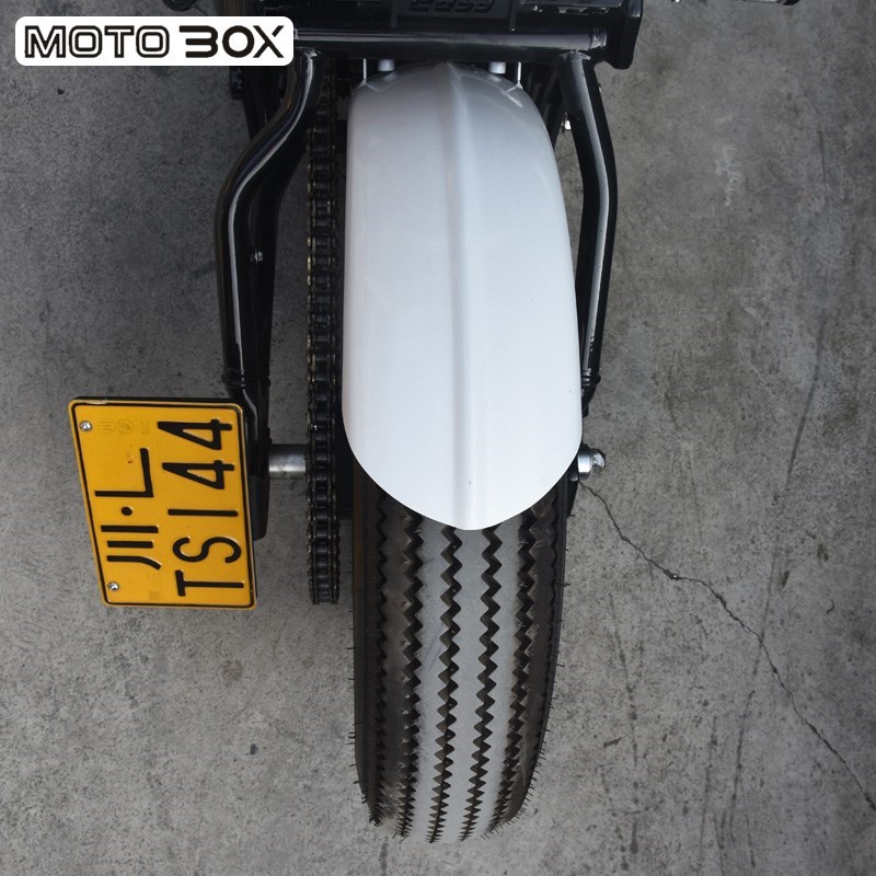 柴特娜迦250改装前泥瓦 覆古后泥瓦挡泥板除沙板简易配件无损直装