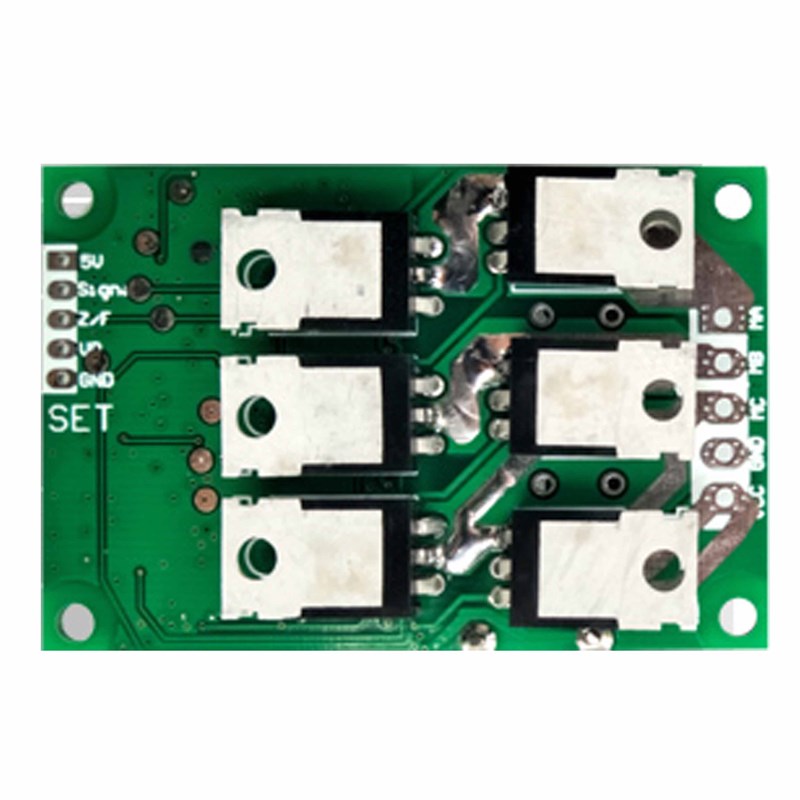 直流新款无刷 大功率 高速无霍尔电机驱动器控制板12V36WV500W居