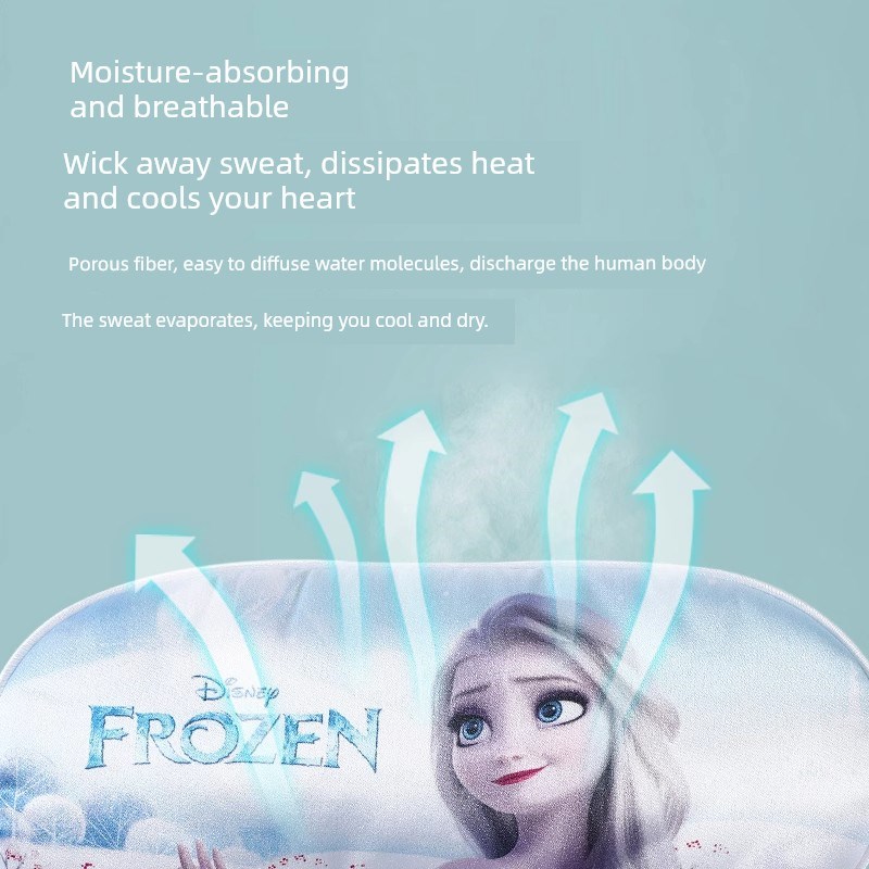 儿童眼罩睡眠可爱女学生午休真丝冰敷遮光缓解眼疲劳0压感