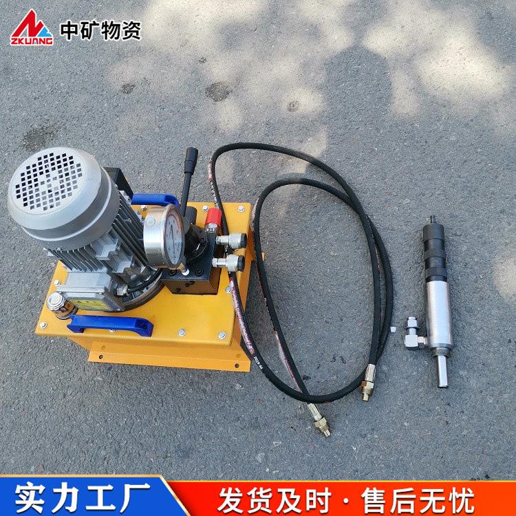 中矿原厂电动液压拔管机 打井机配套设备管用钻孔护壁钢管起拔机