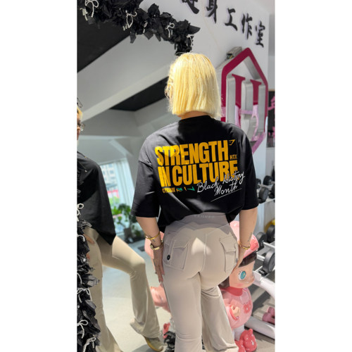 Gymshark鲨鱼文化力量T恤