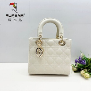时尚 女包2026新款 真皮高级感戴妃包TBL0591 啄木鸟专柜正品 TUCANO