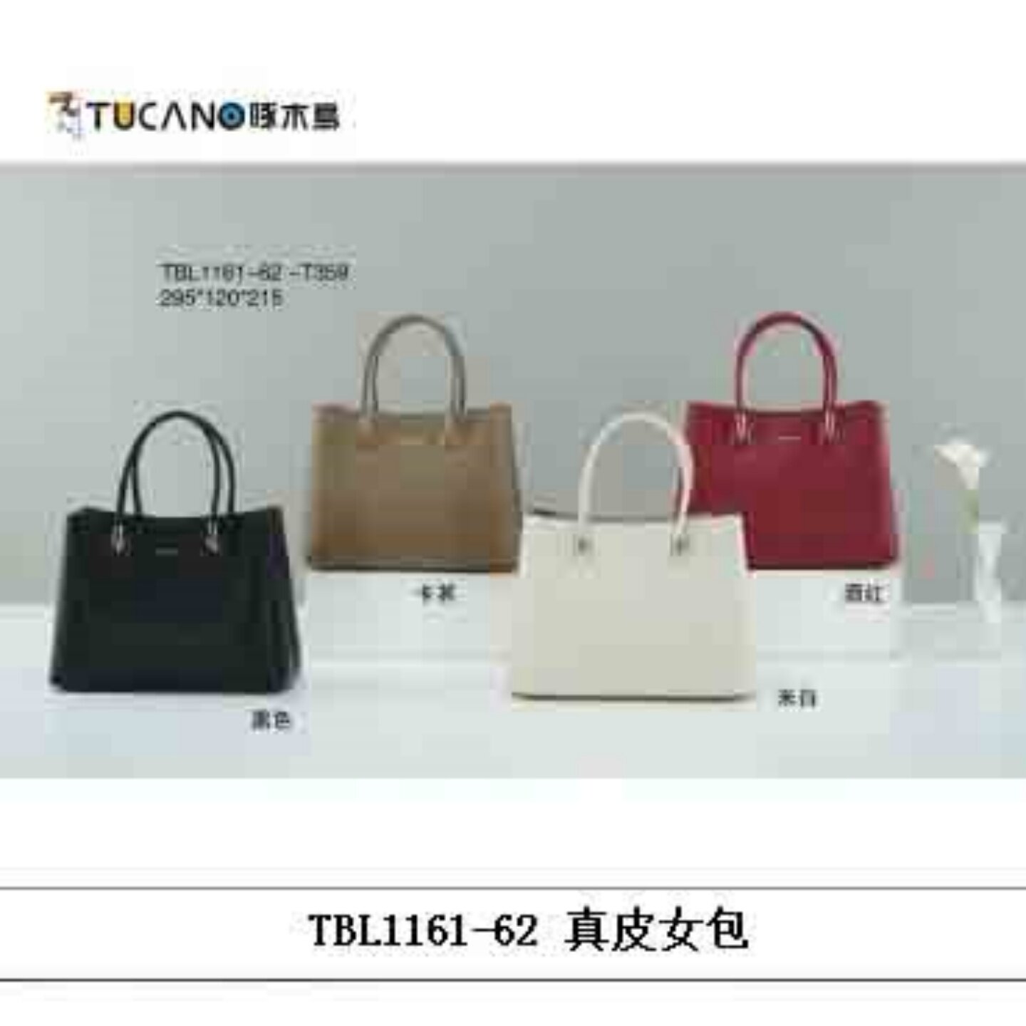 TUCANO/啄木鸟商场同款女包2026新款轻奢高级感真皮手提包TBL1161