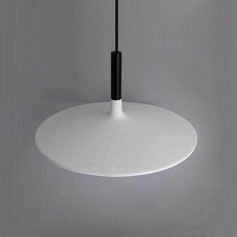 北欧led后现代极简约设计师餐厅吧台个性创意艺术工业风水泥吊灯