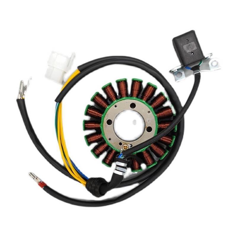 电喷国四适用CG125/150骑士摩托车磁电机发电12/18级点火线圈配件