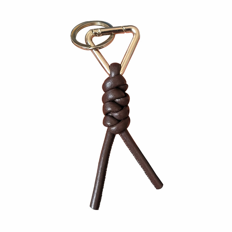 BV钥匙扣汽车钥匙挂件编织金刚结包挂饰男女节日礼物情侣