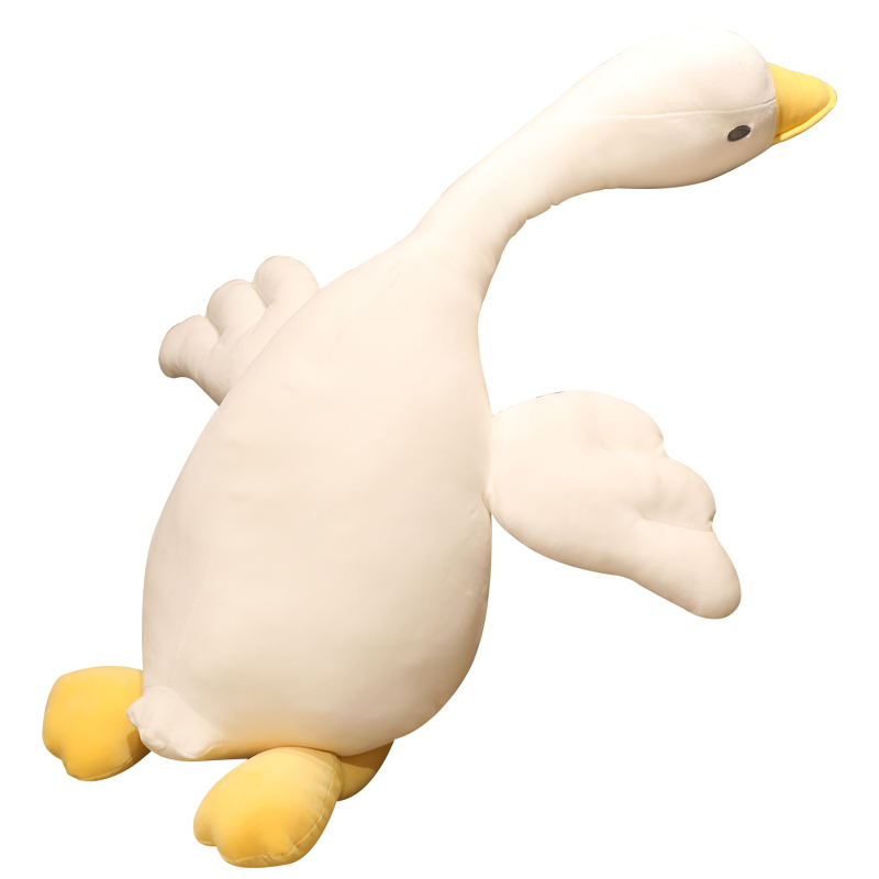 大白鹅抱枕公仔睡觉网红超软娃娃床上毛绒玩具送女友礼物大鹅玩偶