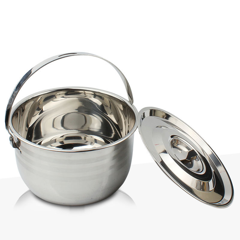 加厚不锈钢盖盆圆形带盖提手盆料理锅厨房装油盆加深油缸冰桶料盆,餐饮具,盆,淘宝优惠券,粉丝福利购,淘宝优惠卷