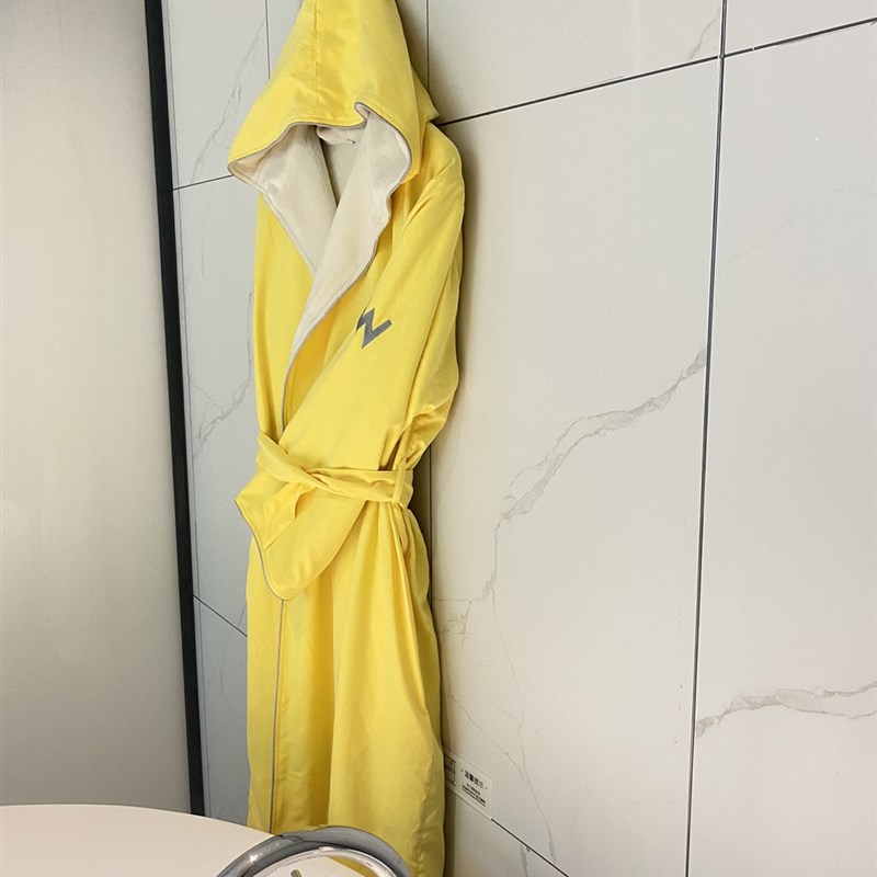 万豪JW酒店浴袍情侣奢华带长款睡袍加绒厚保暖吸水毛巾料浴袍