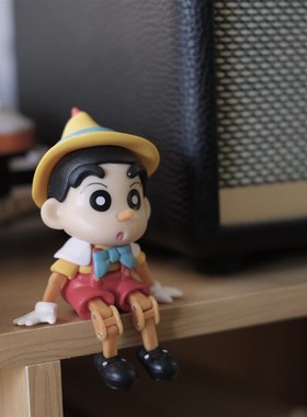 超级迷你木偶奇遇记长鼻新酱公仔模型皮诺曹手办家居玩具装饰摆件